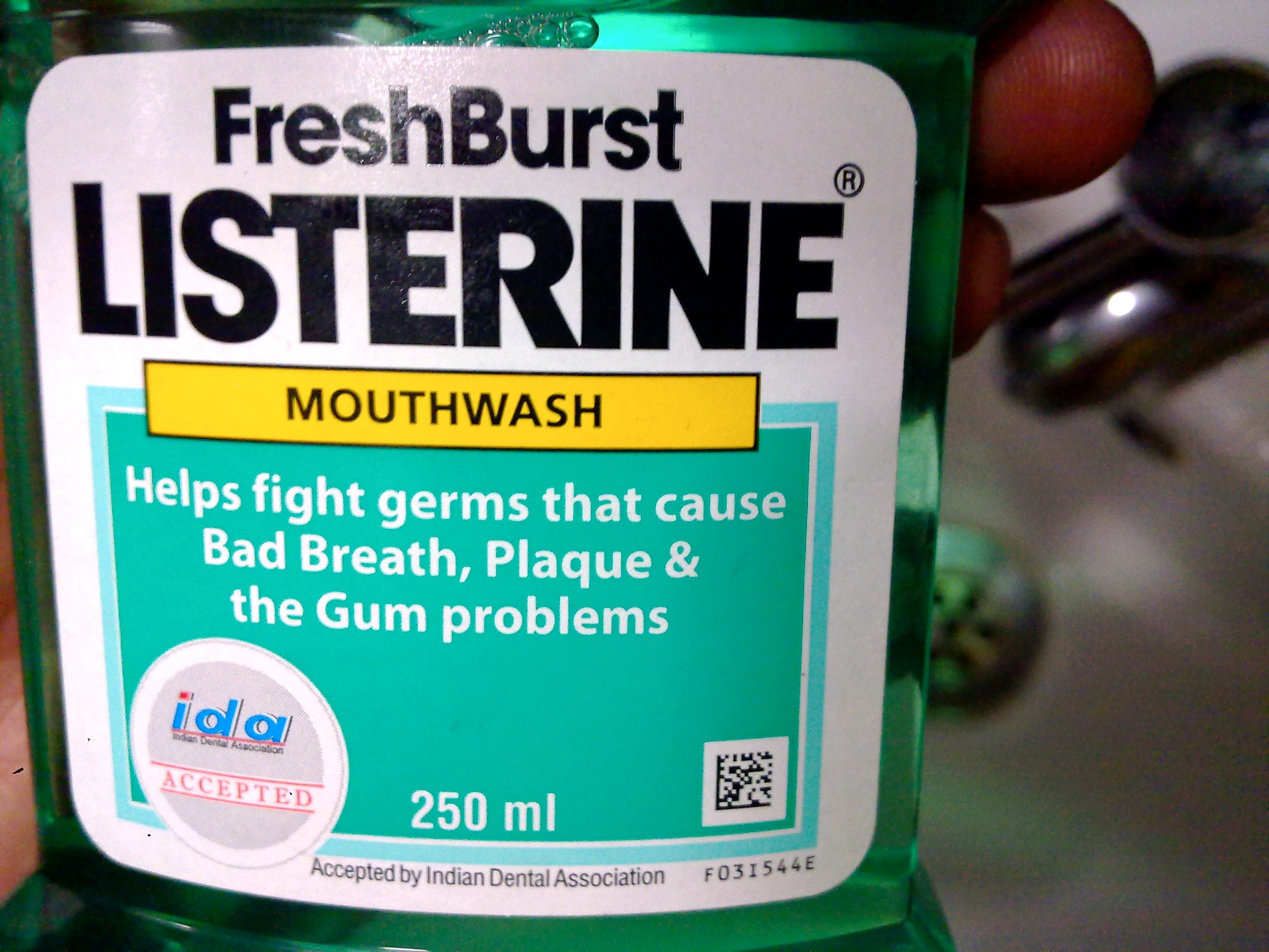 First Aid for Mouthwash Overdose