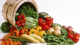 A collection of vegetables.