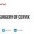 Cryosurgery of Cervix.